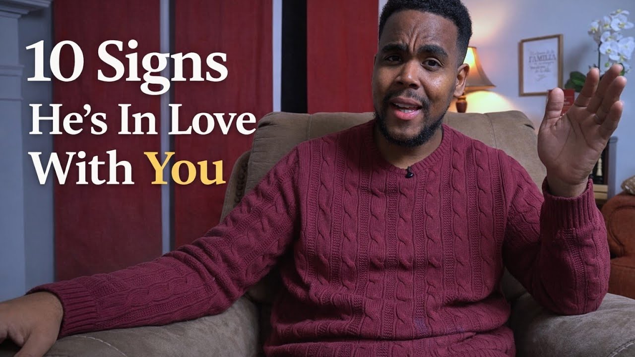 10 Signs he's in LOVE with you