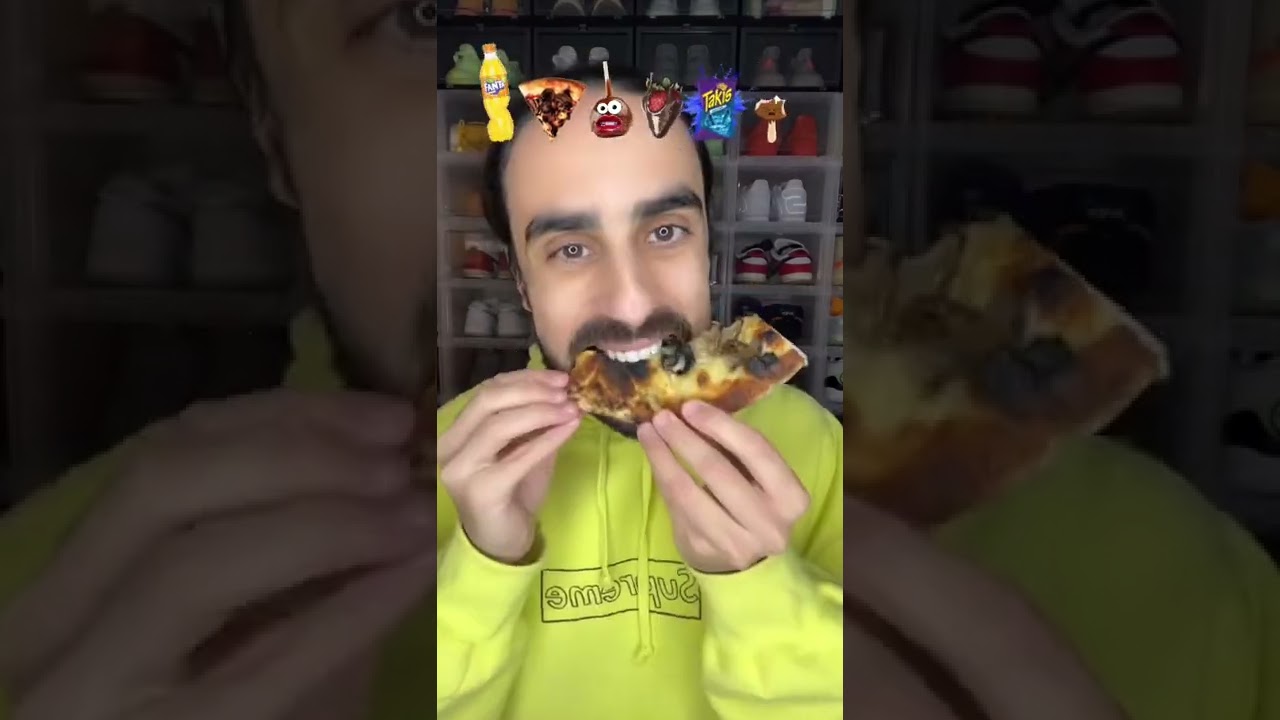 Food ASMR Eating a Fanta gummy bottle and other snacks!