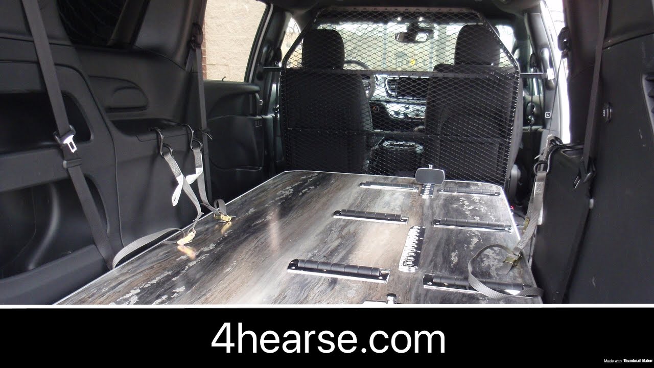 PARTS - Funeral Van Partition w/ Cot Straps