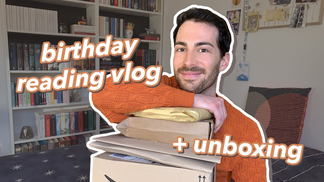 Compleanno in lockdown e un mare di unboxing | READING VLOG #10