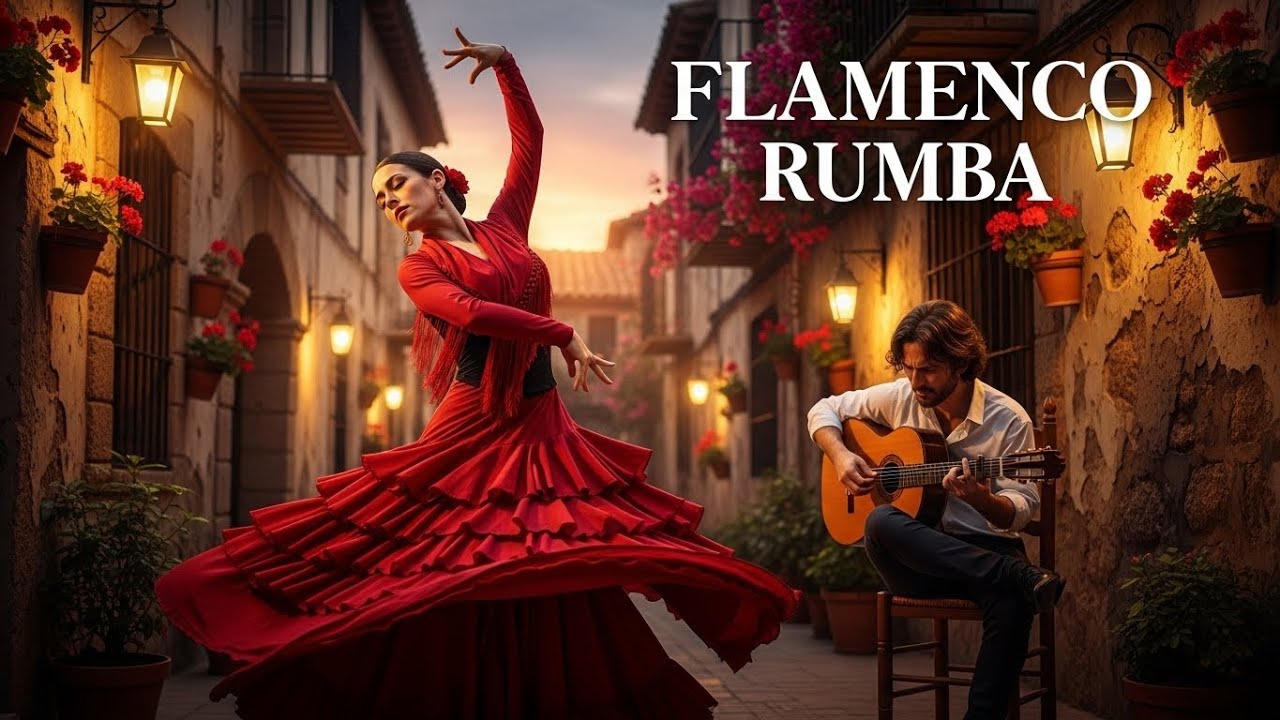 Romantic Flamenco Guitar Instrumental for Soft and Peaceful Moments