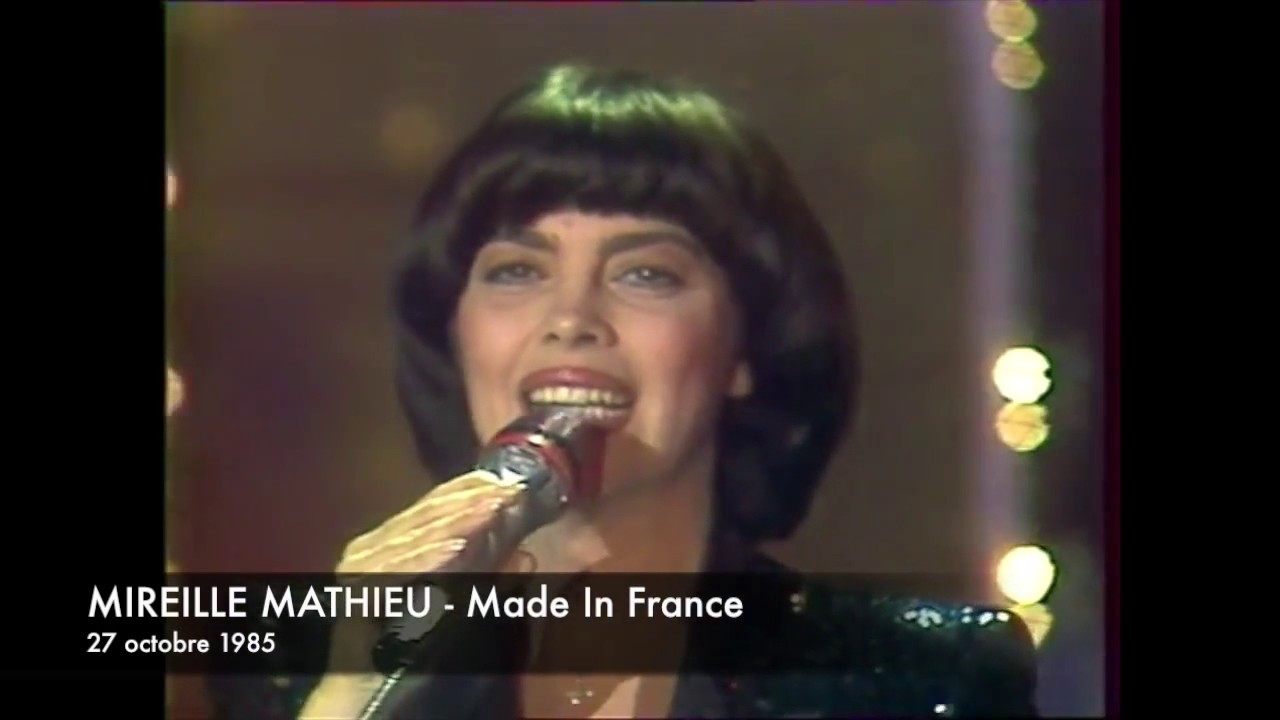 MIREILLE MATHIEU   Made In France HD et LIVE
