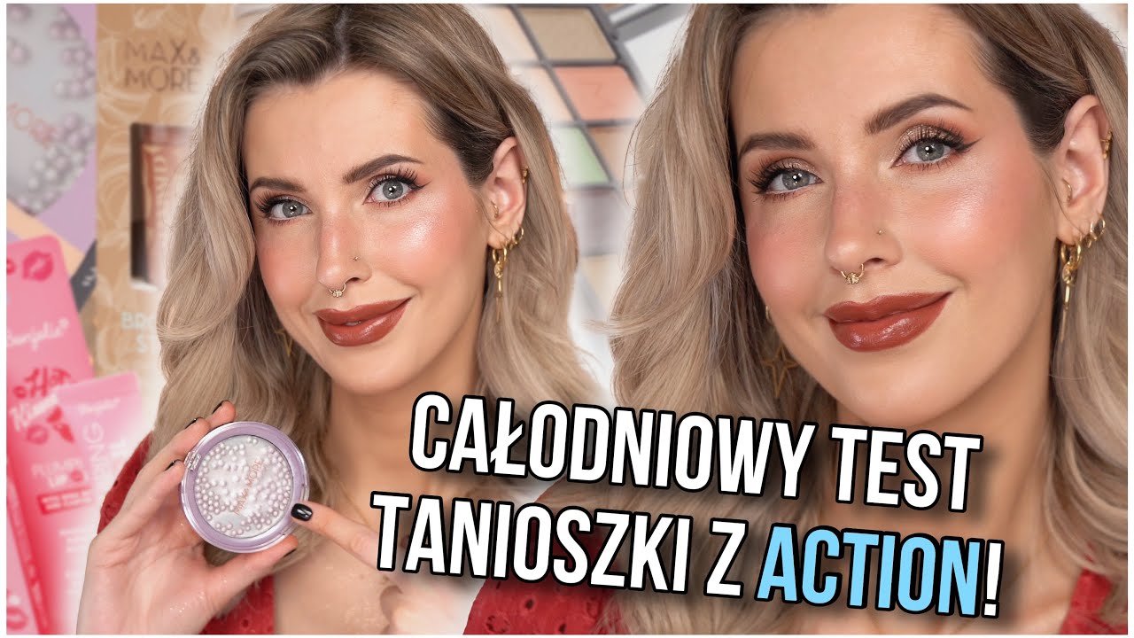 Te kosmetyki z Action nie miały ze mną lekko😅- Całodniowy test kosmetyków do 10zł😃