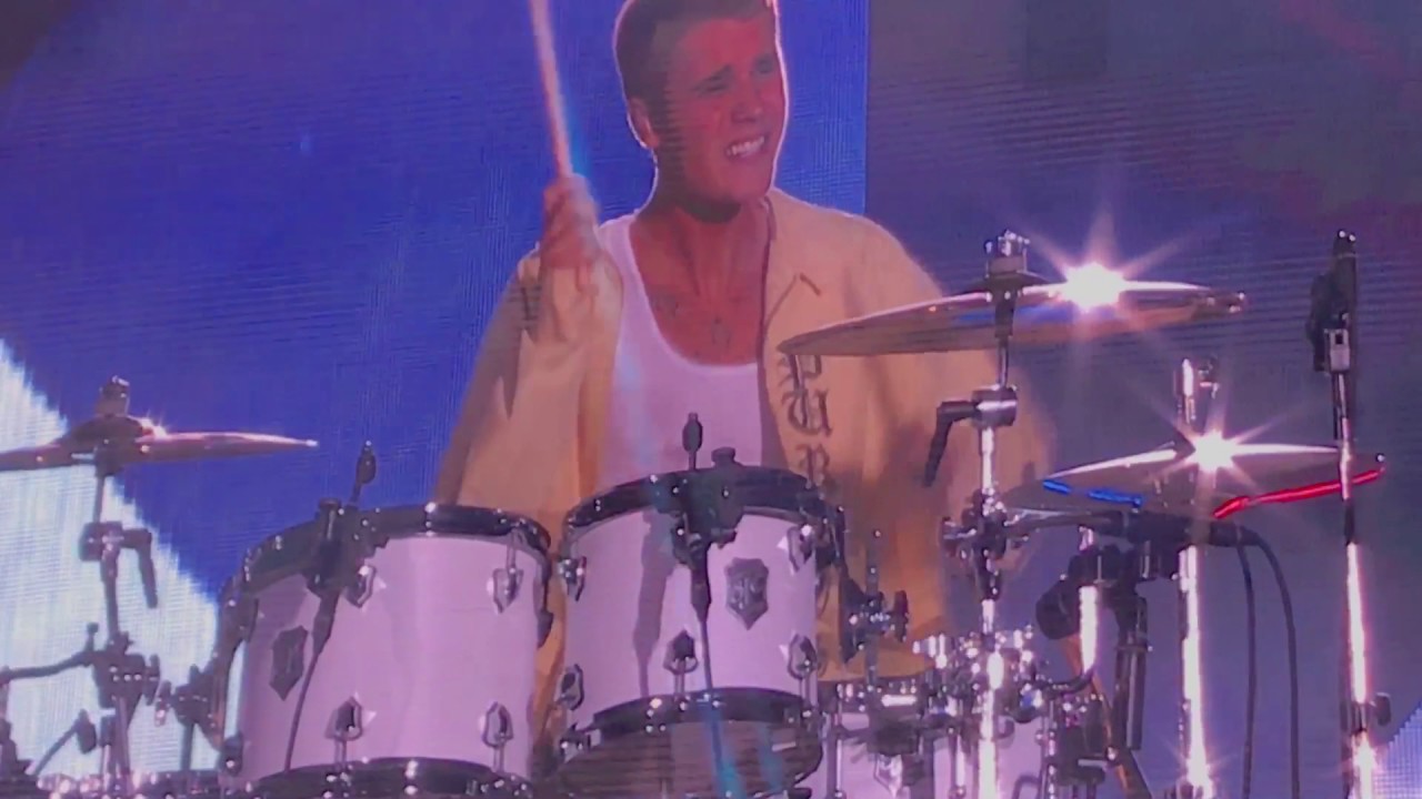 Justin Bieber Drum Solo (Live Monterrey, Mexico, BBVA Bancomer Stadium)