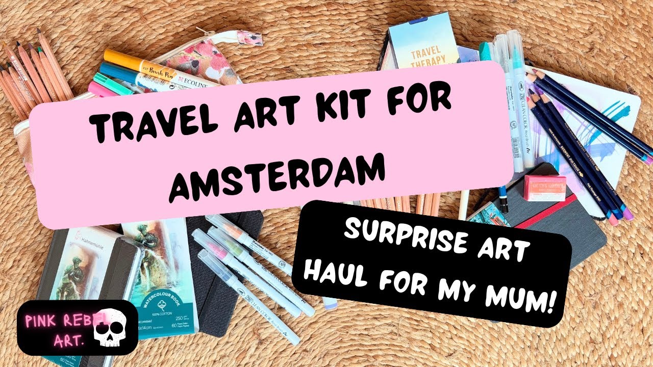 Travel Art Kit for Amsterdam