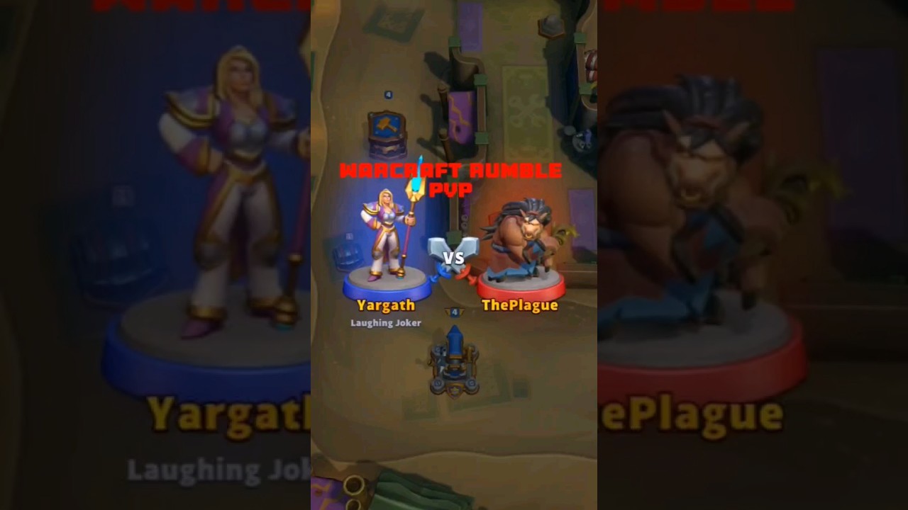 Warcraft Rumble PVP Jaina VS Charlga #warcraftrumble #gameplay #pvp #Jaina #Charlga #yargath
