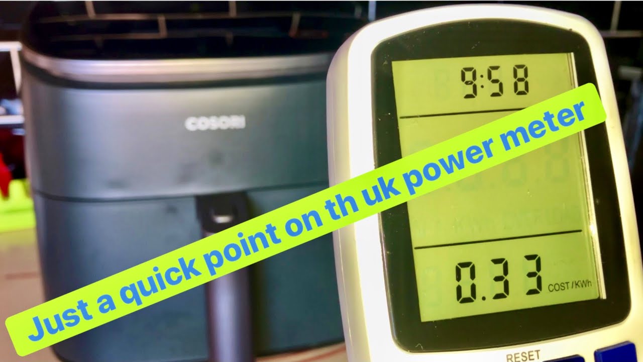 just a quick point on the uk plug in energy meter.