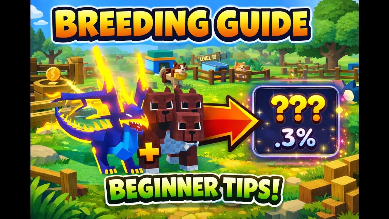 Catch and Tame Breeding Guide! How to Get Rare Pets, Traits & Beginner Tips Catch and Tame Roblox