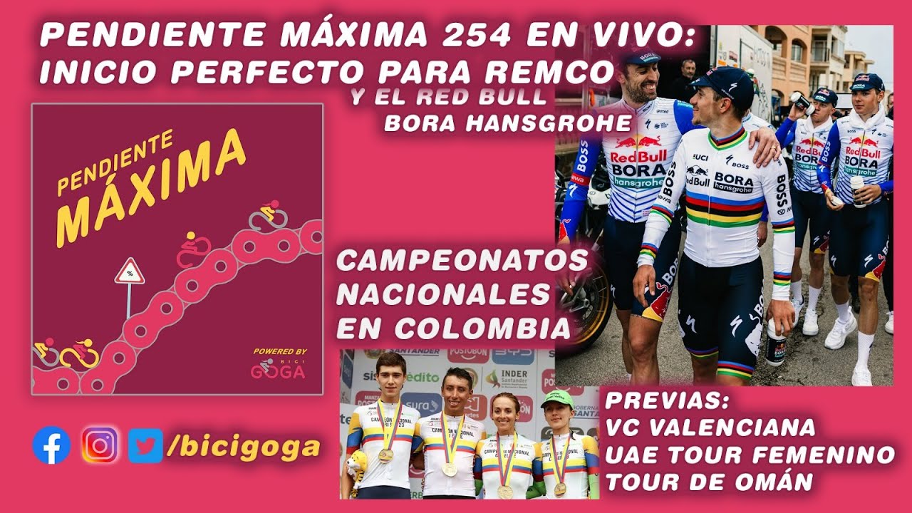 PENDIENTE MÁXIMA 254: Inicio perfecto para Remco y el Red Bull-BORA-hansgrohe