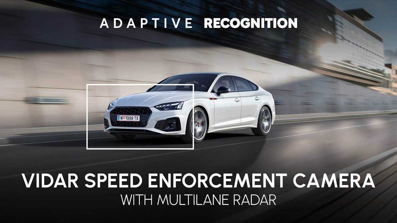 ANPR / LPR — камера VIDAR для контроля скорости ANPR с многополосным радаром | Adaptive Recognition