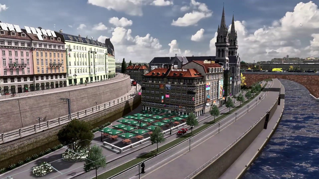 Cities: Skylines - Quays with roads and railroads on top #Ep.08