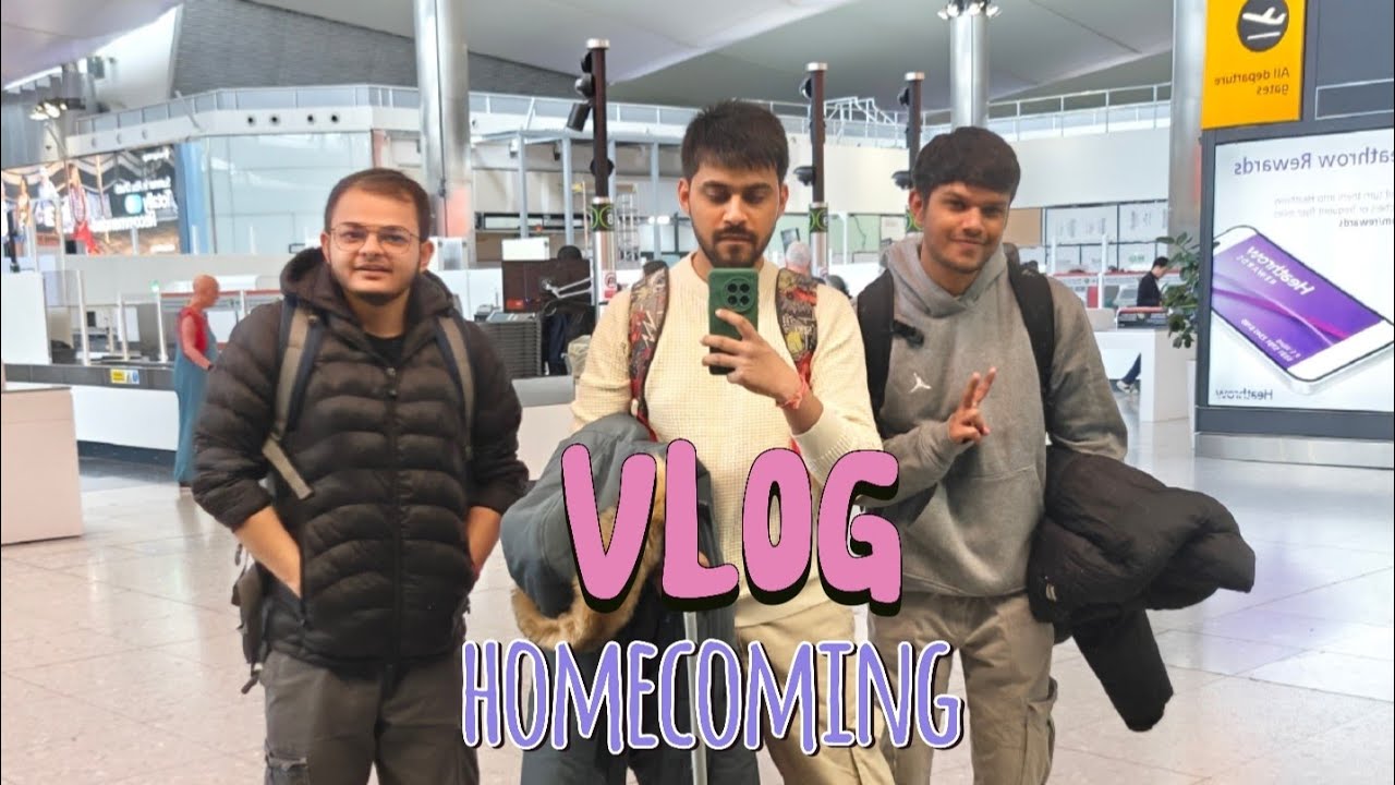 London to India 🇬🇧➡️🇮🇳 || Travel Vlog ✈️