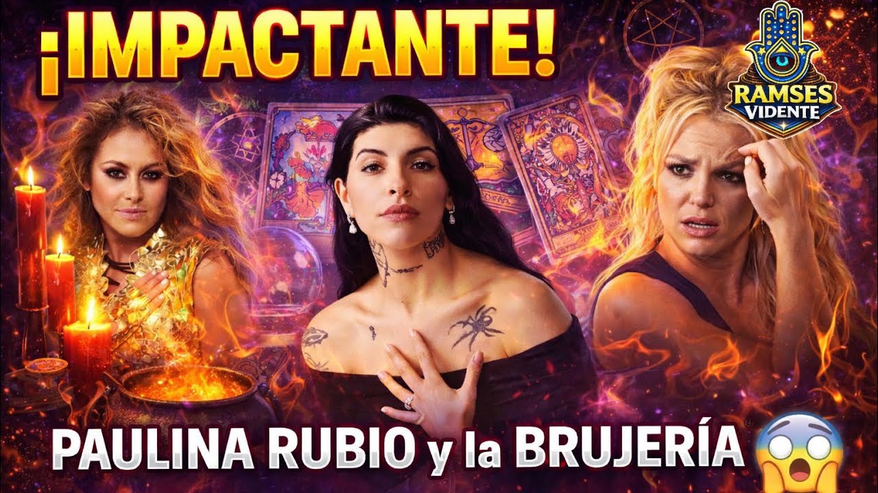 ¡IMPACTANTE! PAULINA RUBIO y la BRUJERÍA 😱 CAZZU en PLEITO LEGAL y BRITNEY SPEARS en CRISIS