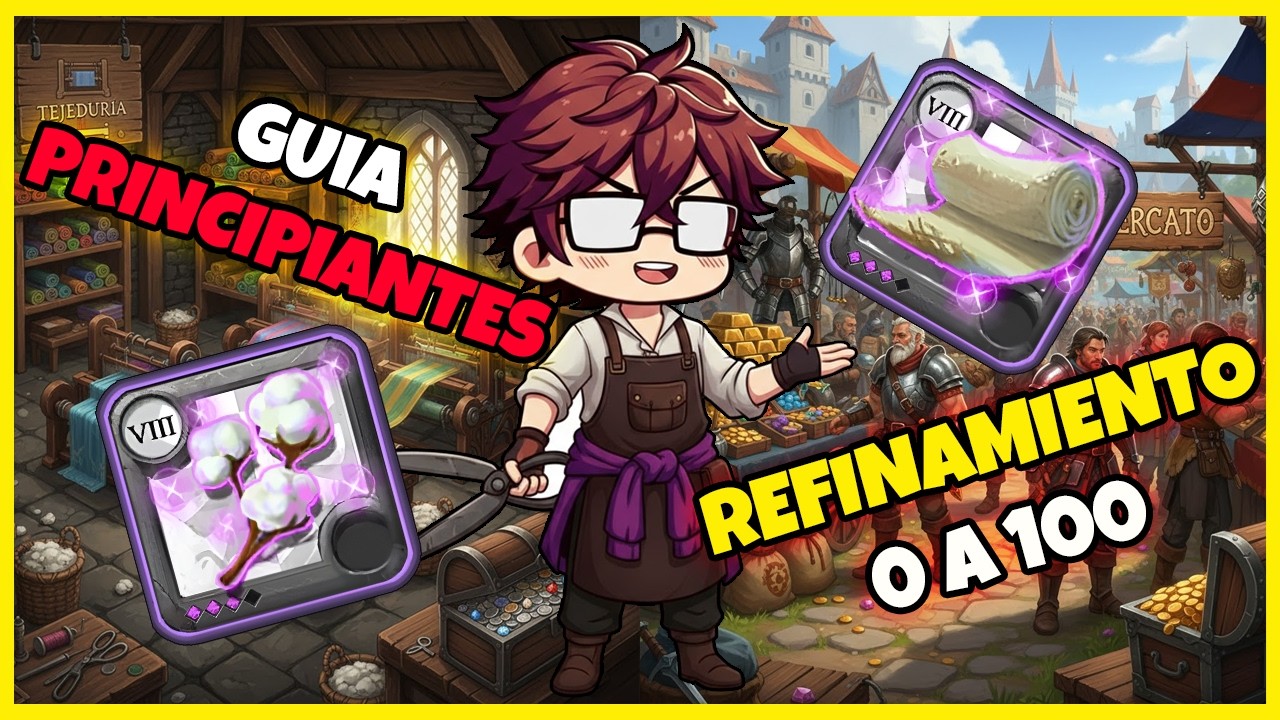 No Hagas ESTO en Refinamiento Guia para PRINCIPIANTES | Errores Costosos en Albion Online