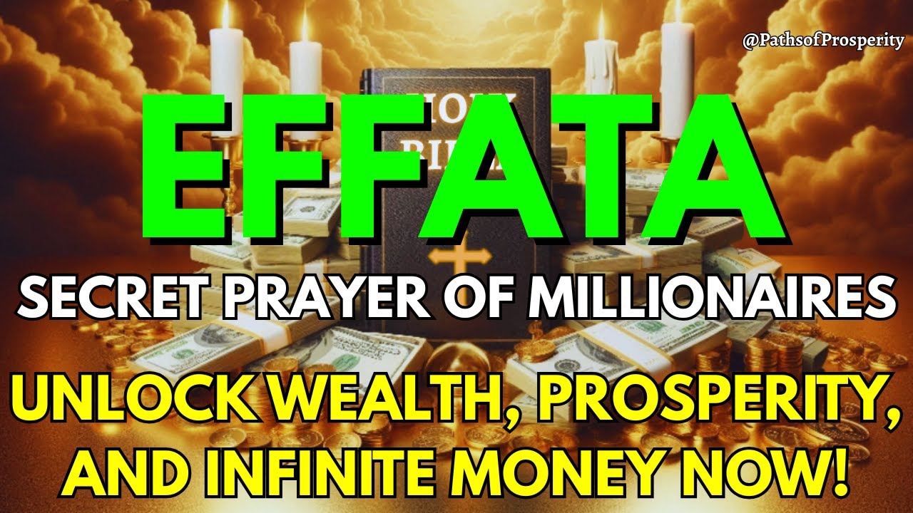 SECRET PRAYER OF MILLIONAIRES: Unlock Wealth, Prosperity, and Infinite Money Now!