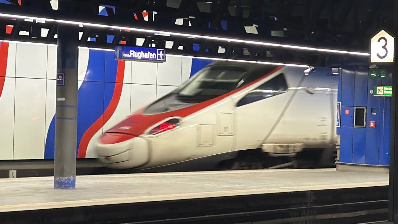 EUROCITY TRAIN BREAKS DOWN! SBB ETR610 Gets a 25 Minute Delay after Failure at Zurich Airport