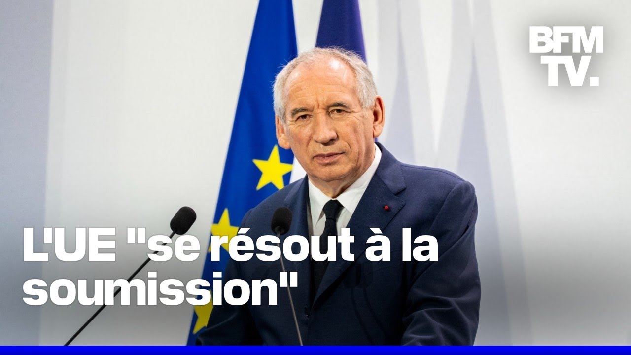 Droits de douane américains: les produits européens seront taxés à 15%