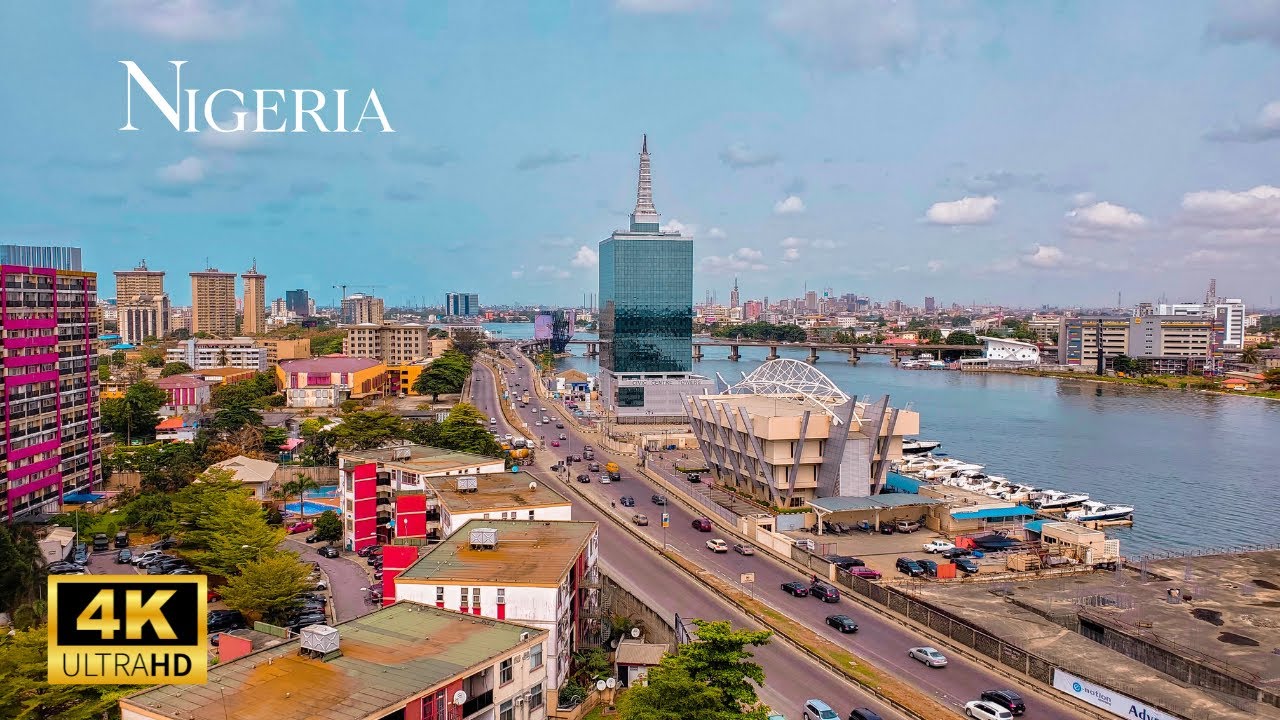Nigeria 4K: Most Epic City N Scenic Insights With Relaxing Music. Amazing Beautiful Lagos Africa