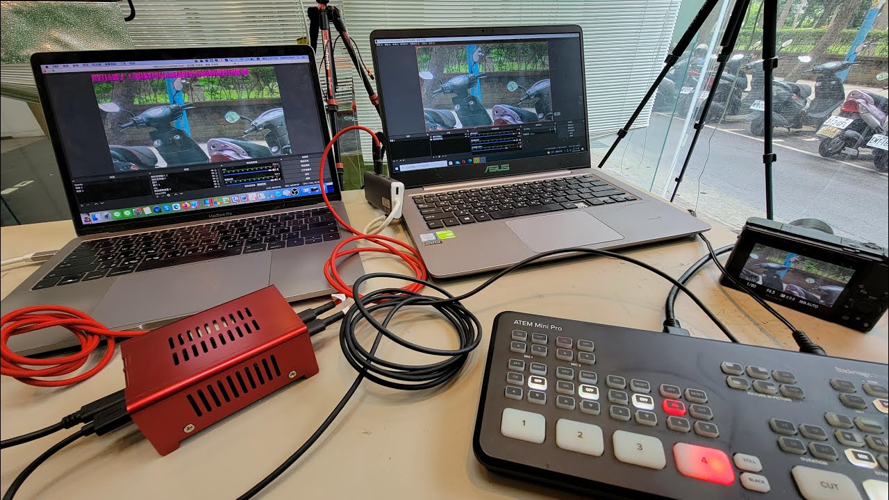 atem min pro USB-C splitter !  dual streaming | record & streaming at the same time