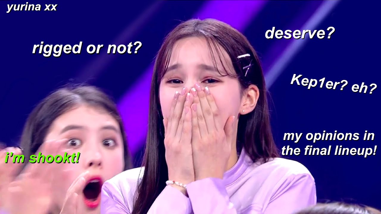 my opinions on the final lineup of girls planet 999 / #Kep1er
