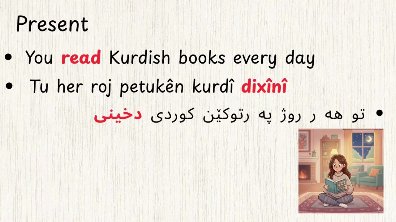 Learn Kurdish Behdini (0054)Story