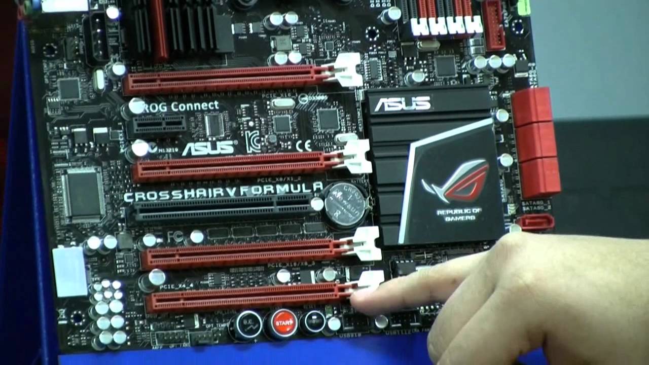 ASUS Crosshair V Formula Motherboard Hands-on Review