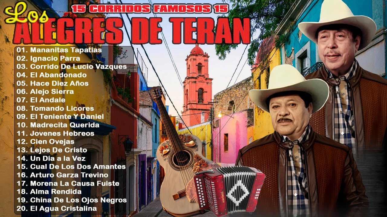 Los Alegres De Teran Mix Exitos De Oro 🎤🎸 Corridos y Rancheras 💿 30 Exitos Inolvidables