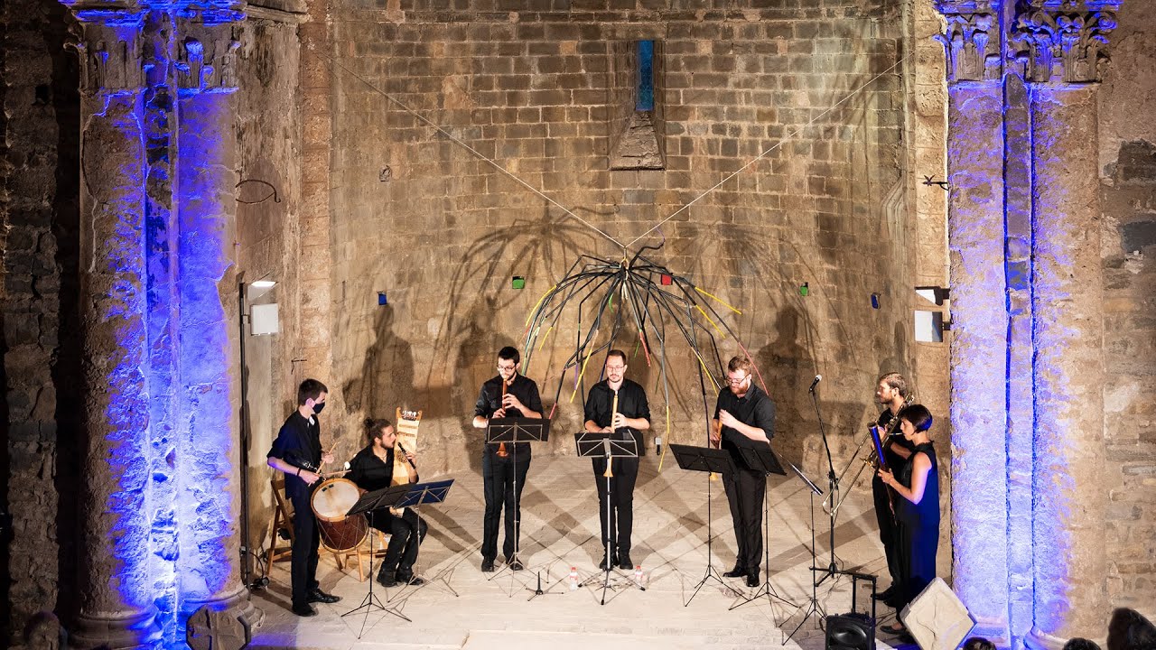Inveteratus, concert top de la Cobla Mitja Lluna de Tarragona - Santa Maria de Lillet.