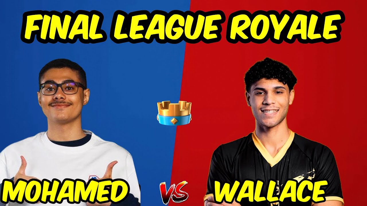 MOHAMED LIGHT VS WALLACE - FINAL DA LEAGUE ROYALE 2025 - CLASH ROYALE