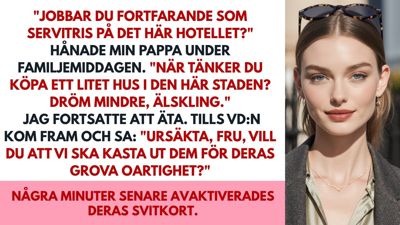 Mina föräldrar sa:”Du kommer aldrig att äga något” –medan de stod i mitt hotell värt 145 miljoner kr