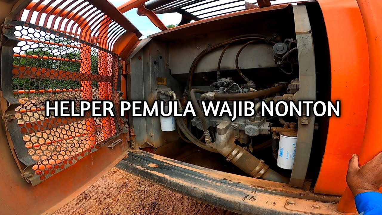 PERIKSA HAL PERAWATAN WAJIB SEBELUM MENGOPERASIKAN EXCAVATOR | HITACHI ZAXIS 210-5G