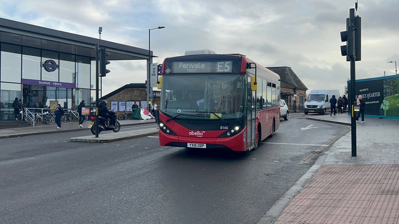 London Bus Observations at Southall Station(8/12/23)