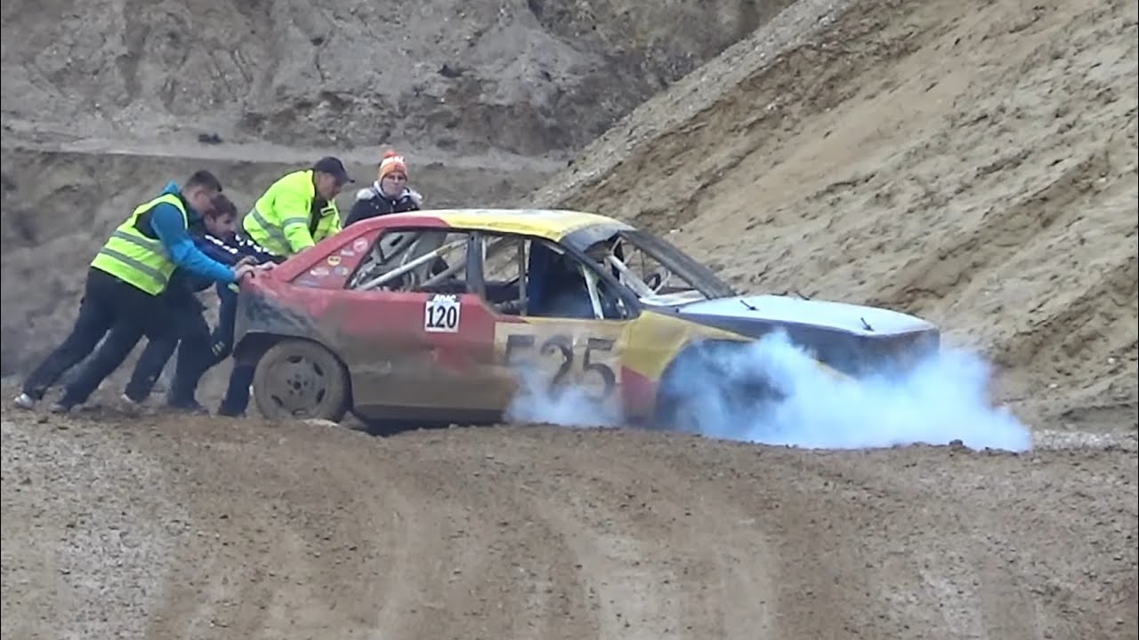 Winter Cross Slalom 2024/ MSC Emmersdorf/ Crash /Action