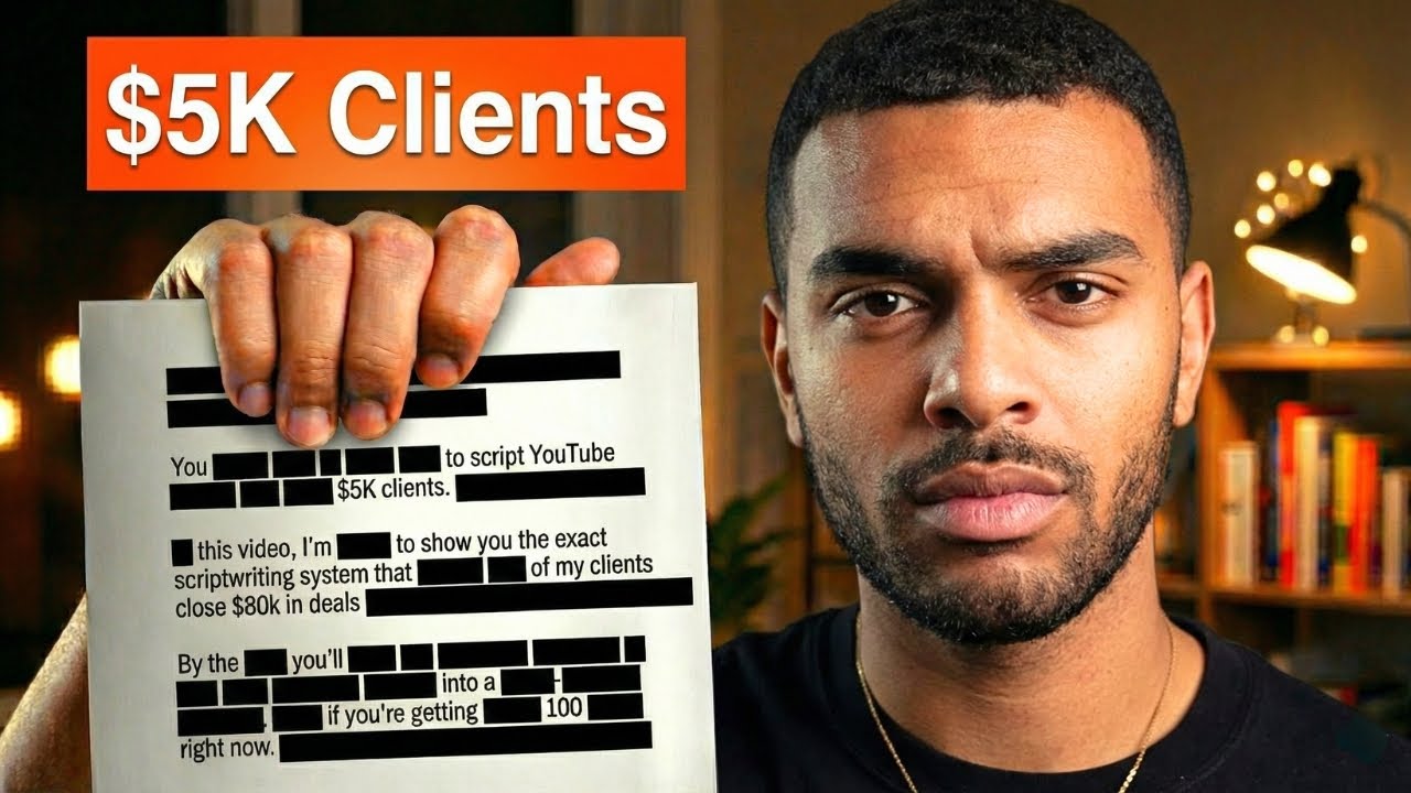 How to Script a YouTube Video That Books $5K Clients
