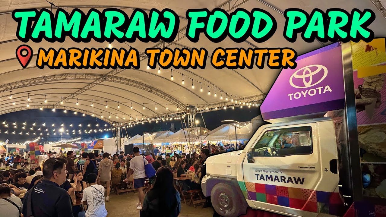 Holiday Eats at Tamaraw Food Park📍Marikina Town Center 🇵🇭 NakakaLocal Food Fest 🍽️ Toyota food truck