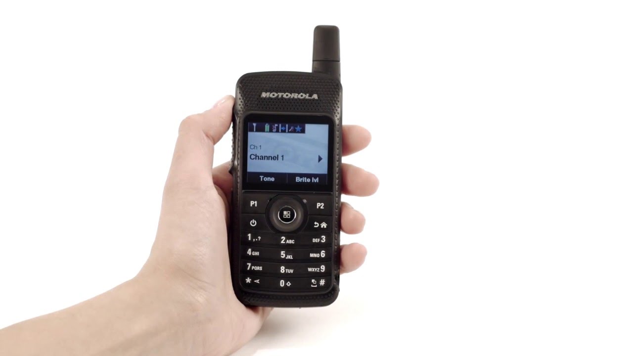 How to use the MOTOTRBO™ SL 7550