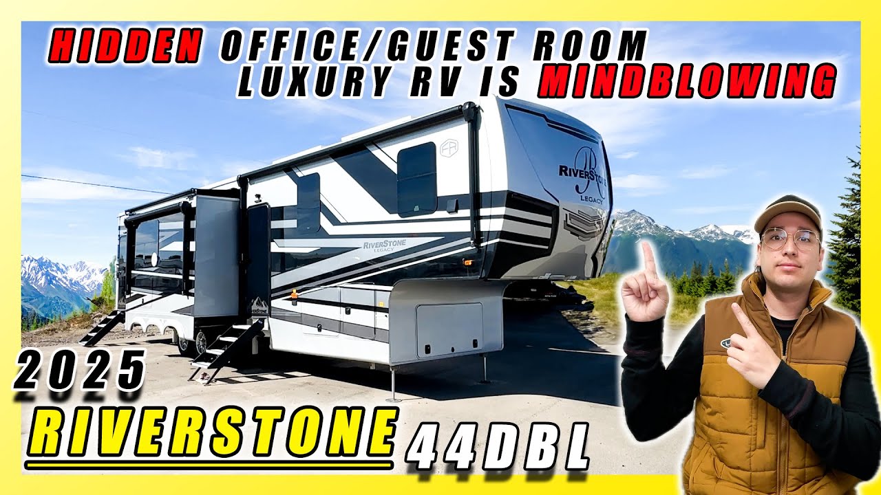 2025 RIVERSTONE 44DBL ЭТО РОСКОШНОЕ СЕДЛО ПРОСТО СУМАСШЕДШЕЕ!..ОНО ЛУЧШЕ, ЧЕМ МОЙ ДОМ!?!? ОБЯЗАТЕ...