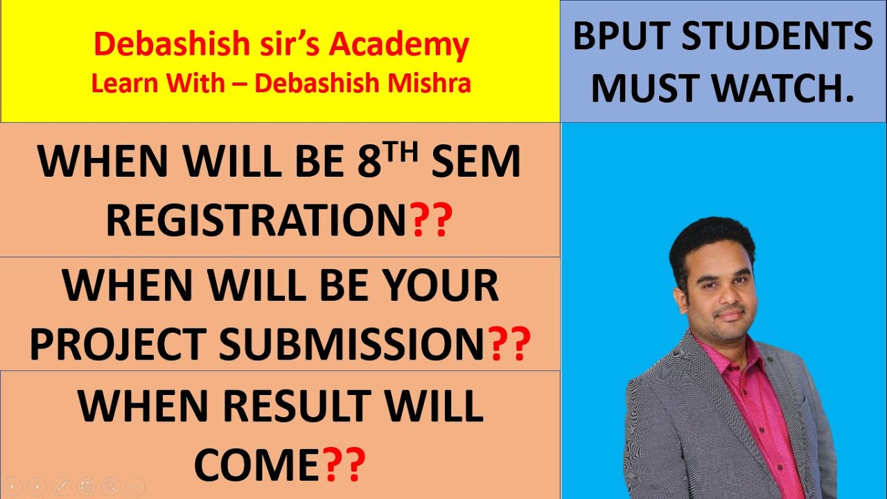 DETAILS ALL ABOUT 8TH SEMESTER.