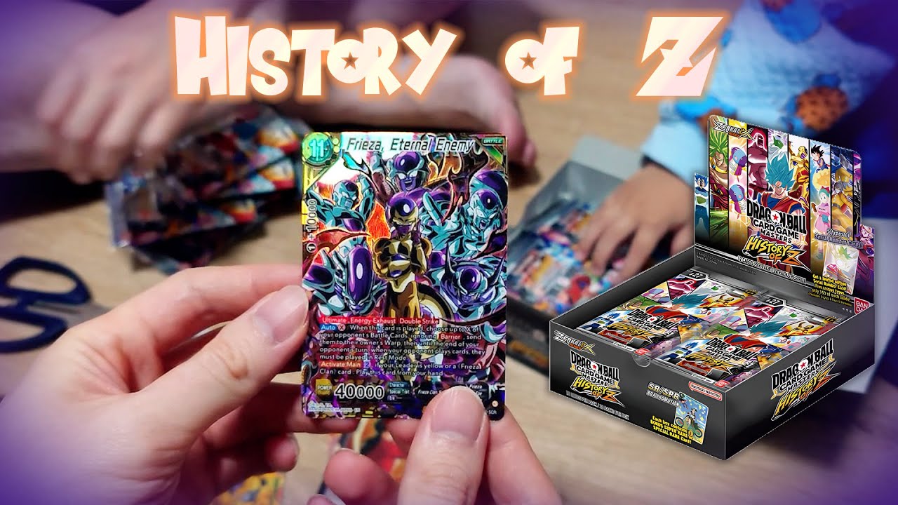 Dragon Ball Super Card Game - HISTORY OF Z [DBS-B27] Booster Box Opening