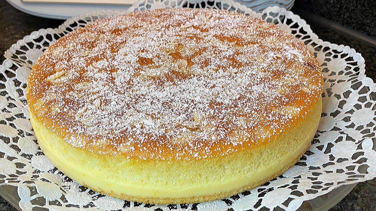 Fruchtige Zitronen Pudding Kuchen schnell und einfach