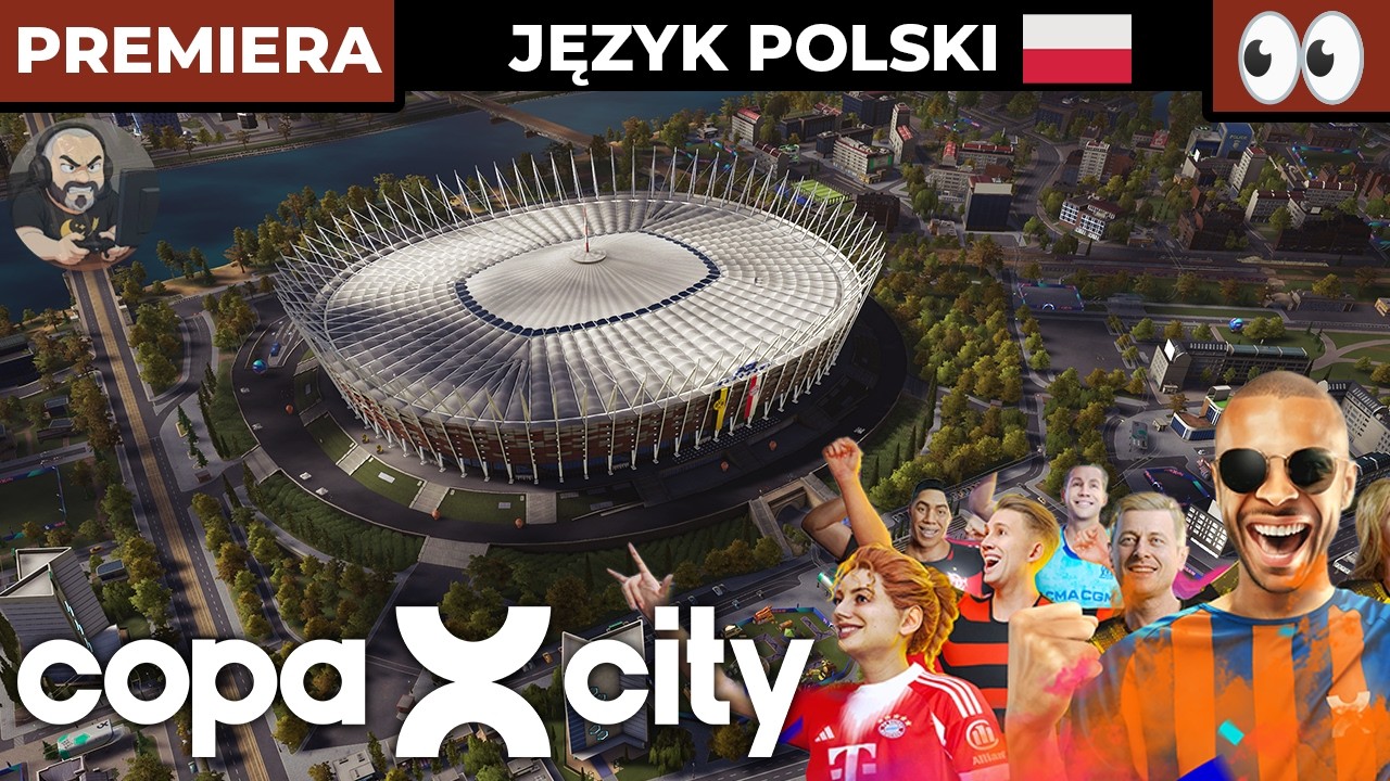 COPA CITY PL - Fajny pomysł o zarządzaniu, no ale... - Gameplay PL