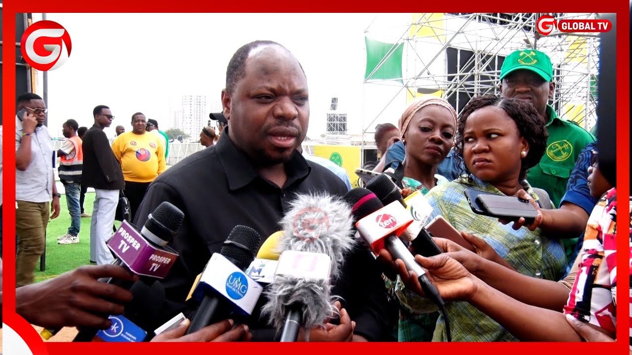 CHALAMILA AFUNGUKA AKIKAGUA ENEO la UWANJA UTAKAPOFANYIKA UZINDUZI wa KAMPENI za UCHAGUZI CCM 2025..