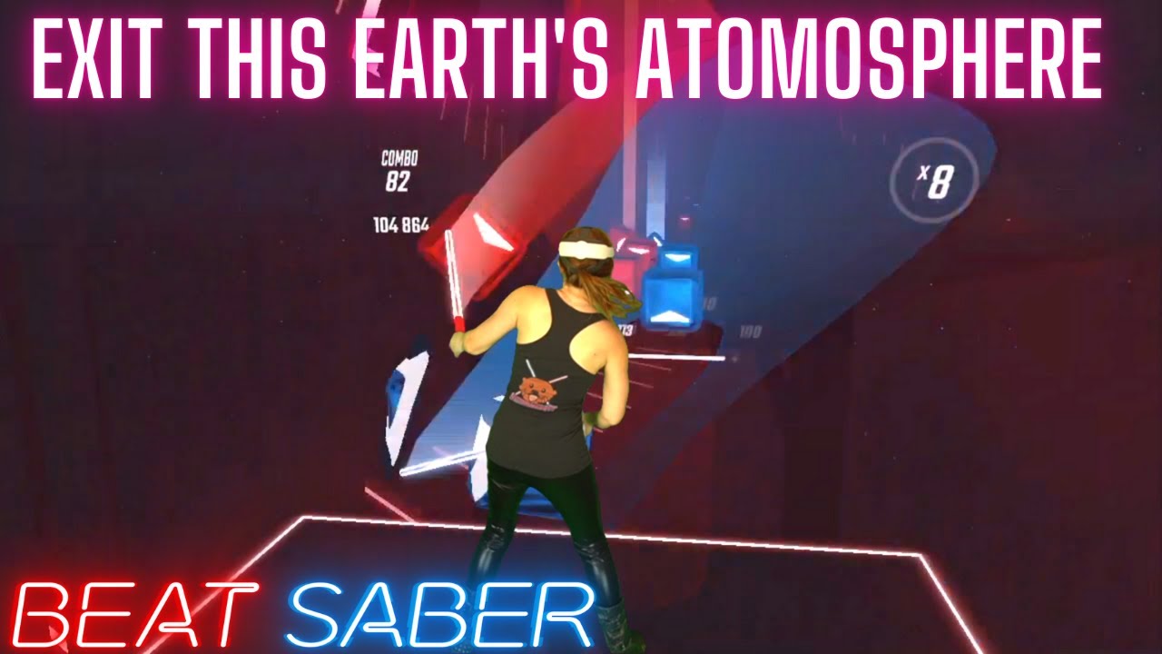 Beat Saber | Camellia - EXiT This Earth's Atomosphere (Expert+) First Attempt | Mixed Reality