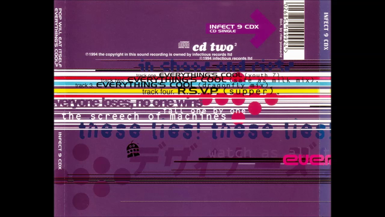 Pop Will Eat Itself - Everything's Cool (Youth 7 Mix)