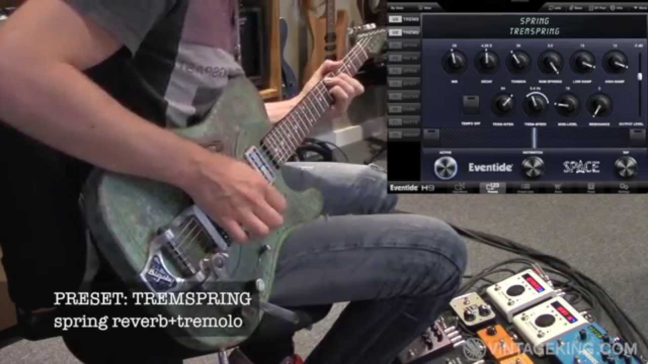Eventide H9, демо Пита Торна/Vintage King