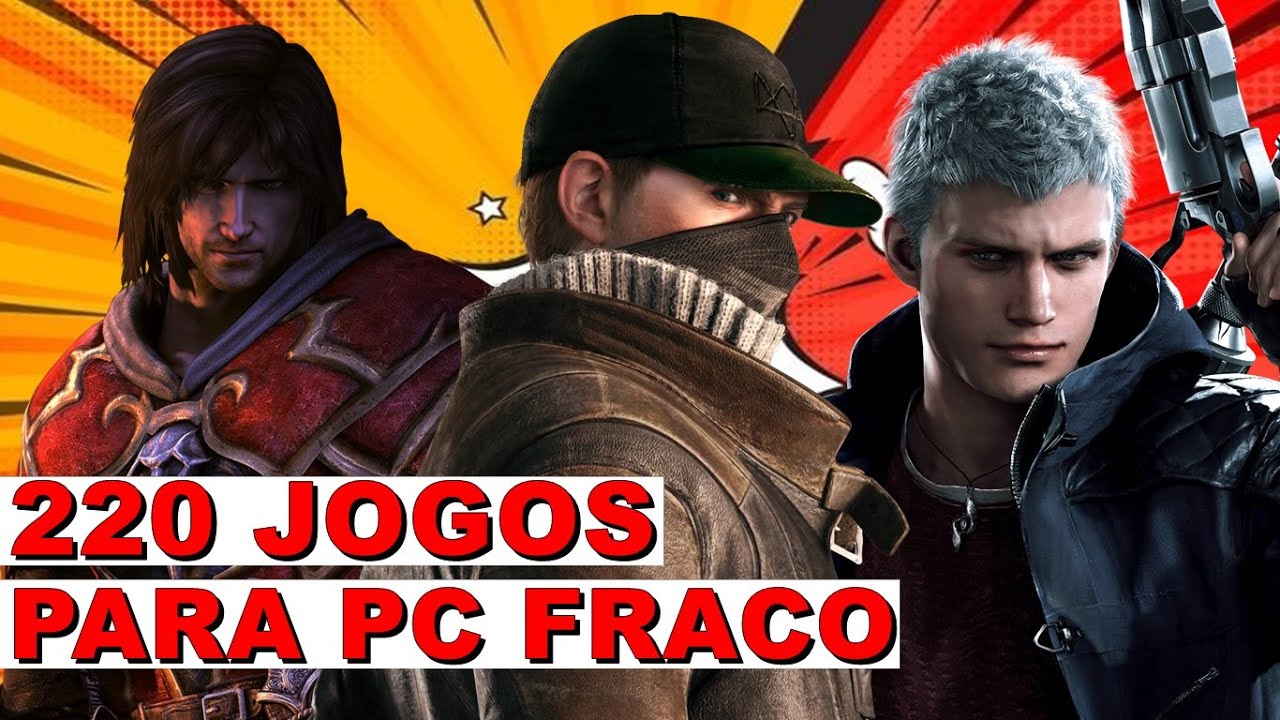 🥇Top 220 Melhores jogos para PC FRACO sem placa de vídeo | Jogos leves em 2024