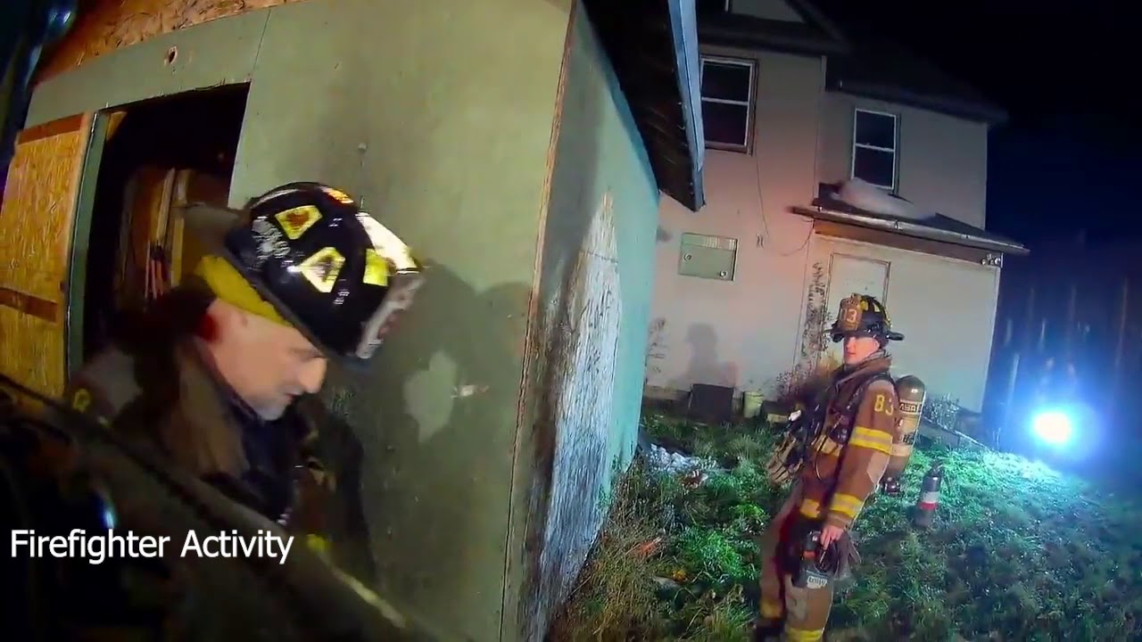 Fire Department Responds to Shed Fire