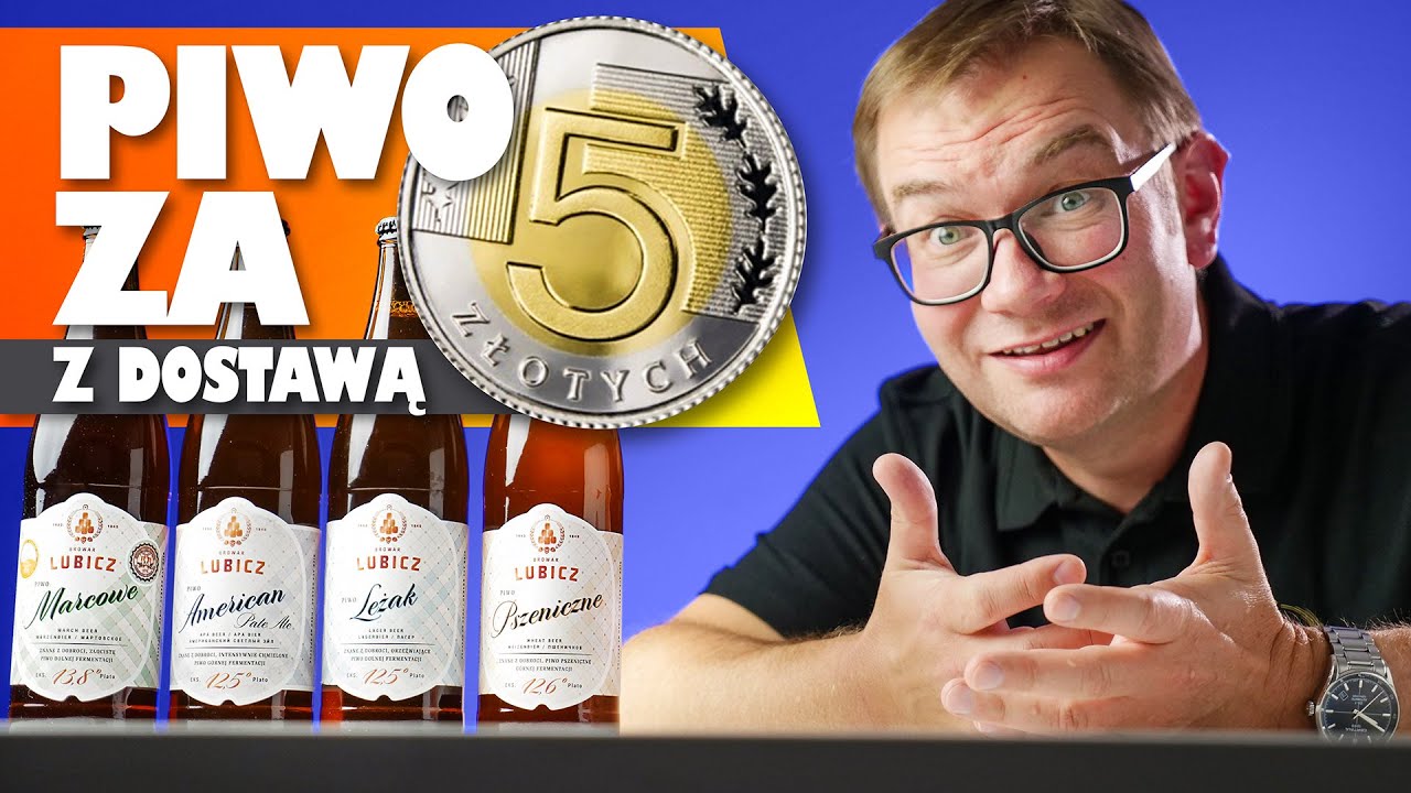 Browar Lubicz  - piwo za piątaka z dostawą do domu