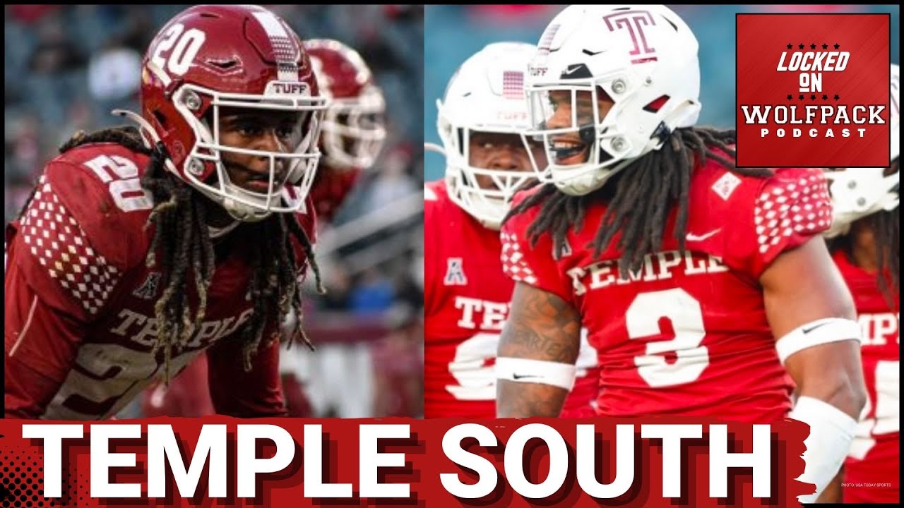 NC State Football Completes a Temple Run - 2 New Transfer Portal Grabs on Defense | NC State Podcast