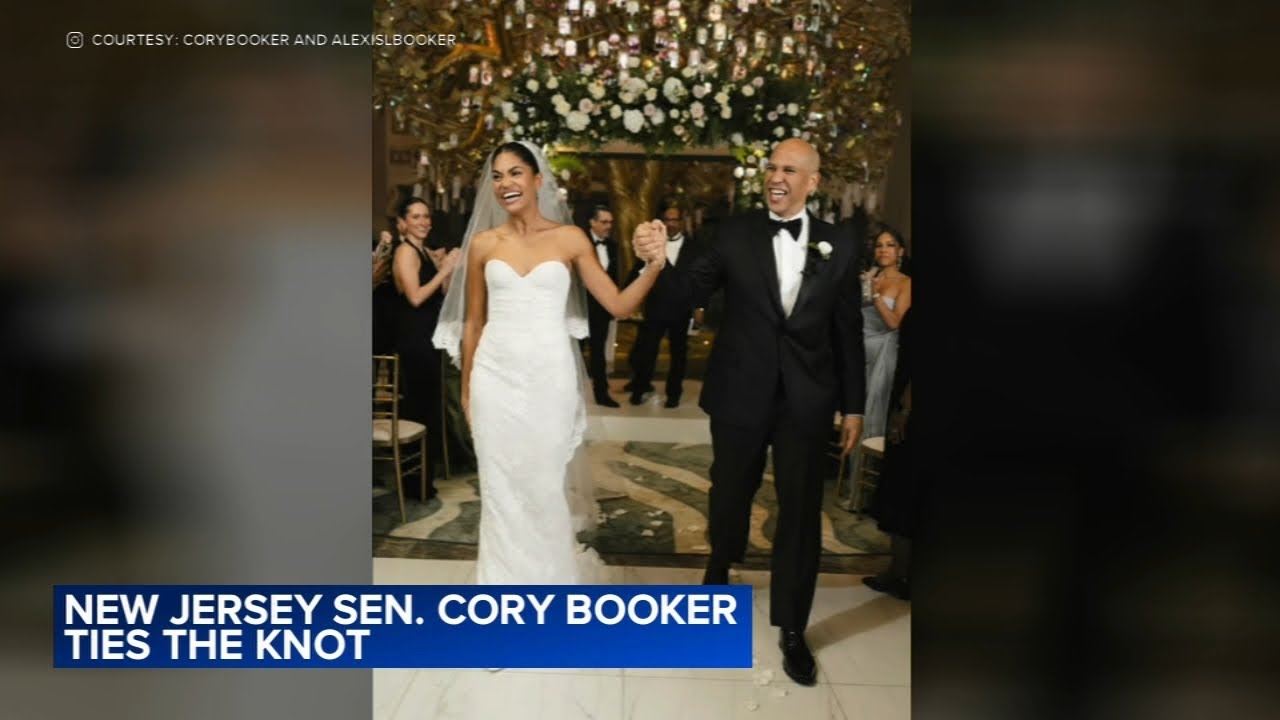 NJ Senator Cory Booker weds Alexis Lewis in two private ceremonies